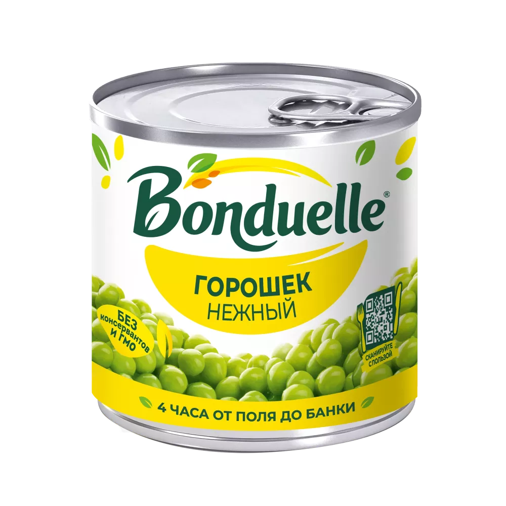 კონსერვირებული ბარდა Bonduelle, ნაზი, 200 გ