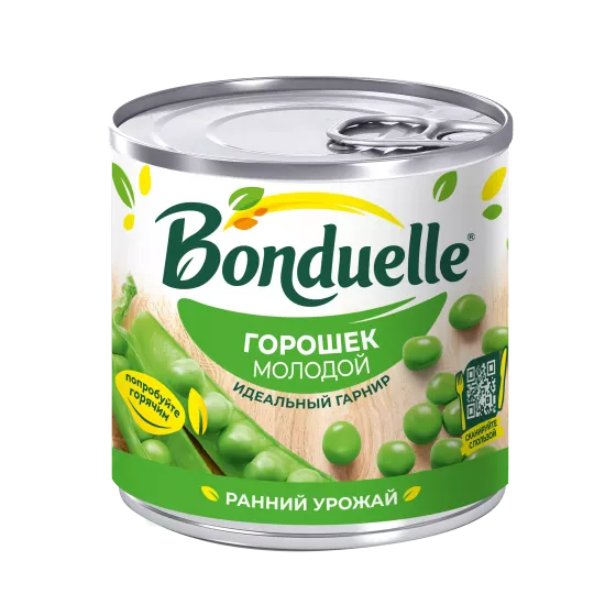 კონსერვირებული ბარდა Bonduelle, ახალი, 200 გ