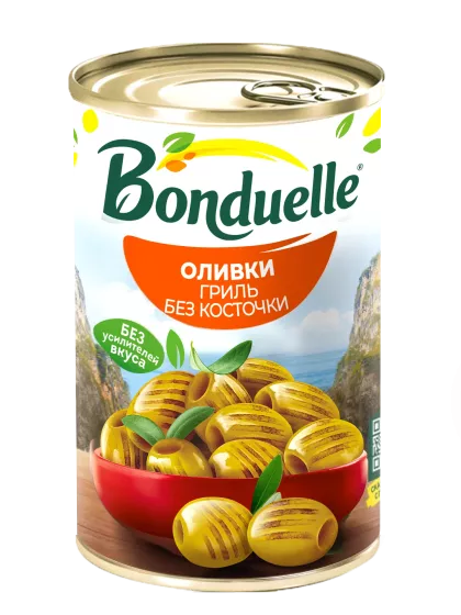 Bonduelle ზეთისხილი გრილი უკურკო 314 მლ
